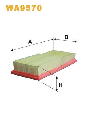 WIX FILTERS Ilmansuodatin WA9570